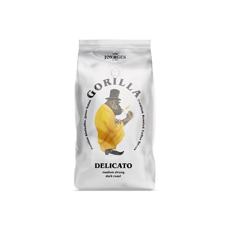 Kawa ziarnista GORILLA Delicato 1 kg