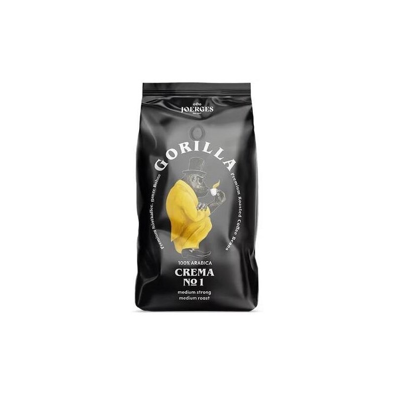 Kawa ziarnista GORILLA Crema No. 1 Arabica 1 kg