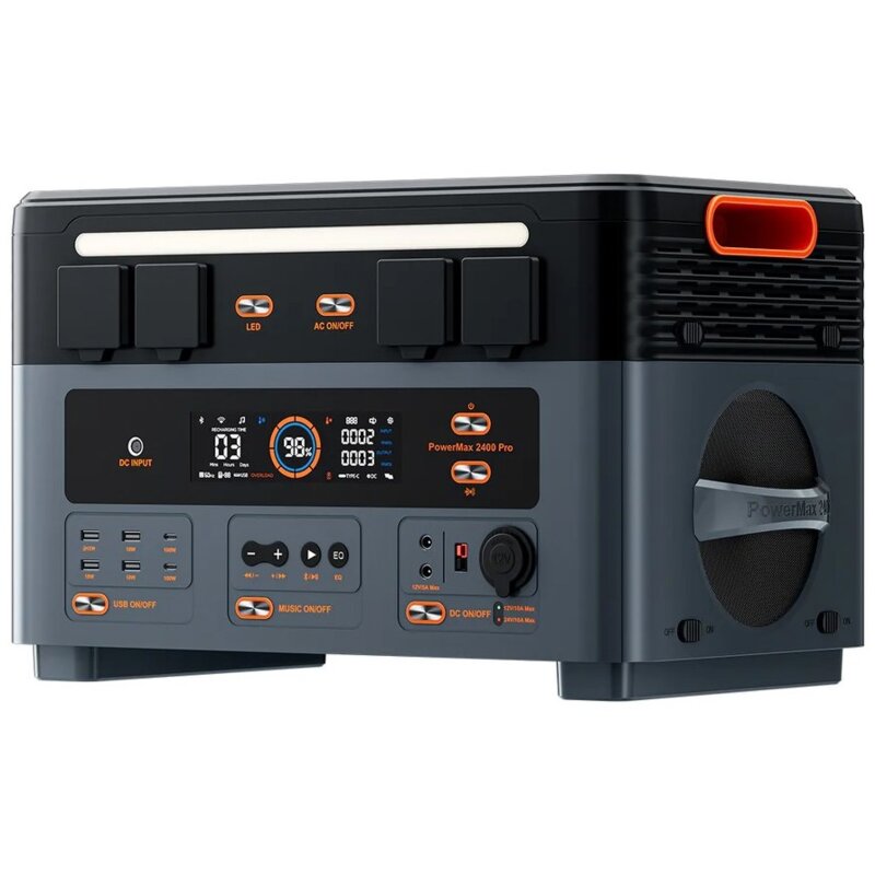 Przenośna stacja zasilania Blackview Oscal PowerMax2400 Pro, generator zewnętrzny 2016Wh 2400W, bateria LiFePO4