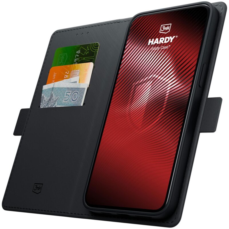Etui 3MK Hardy Foldy Case do Apple iPhone 12 Pro Max Czarny