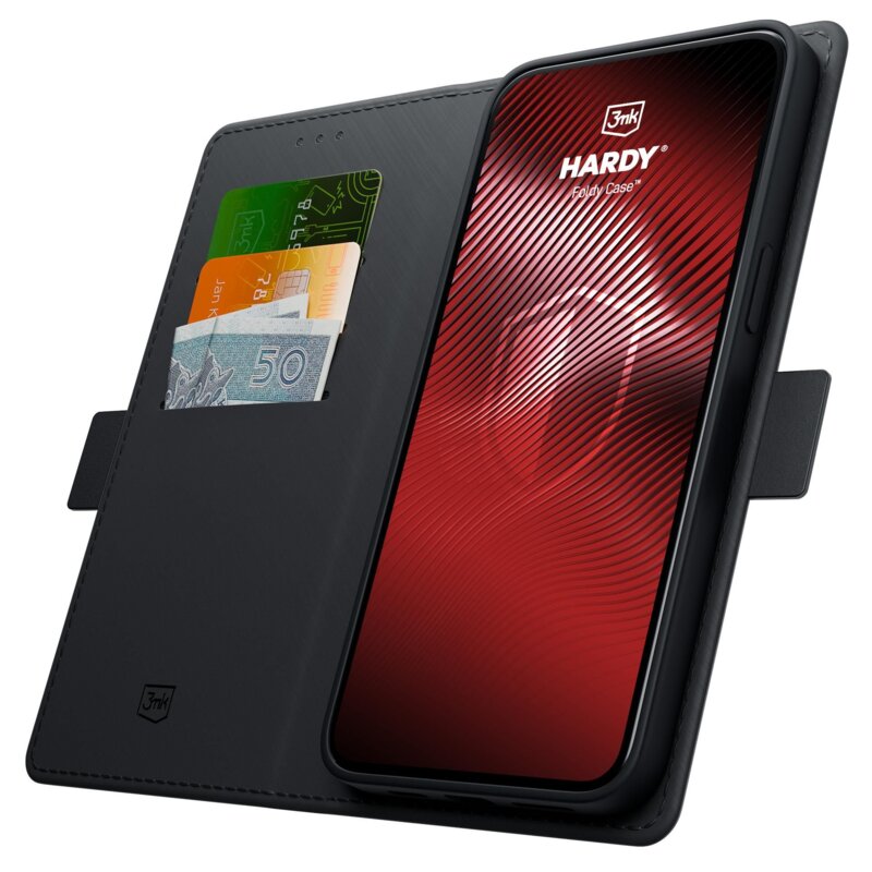 Etui 3MK Hardy Foldy Case do Sony Xperia 1 V Czarny