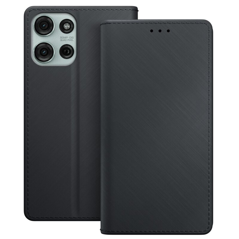 Etui 3MK Hardy Foldy Case do Motorola Moto G75 Czarny
