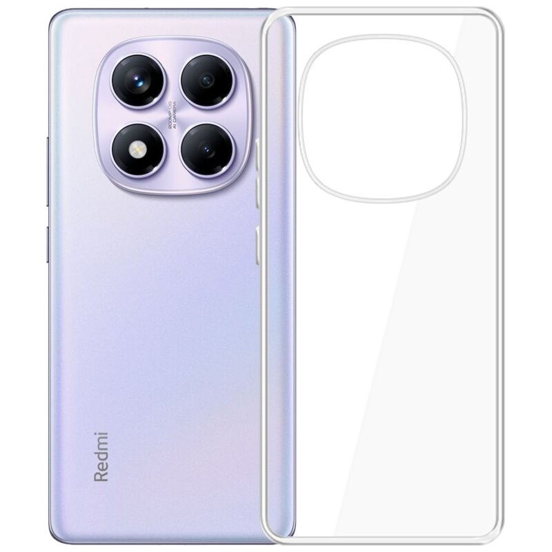 Etui 3MK Hardy Vision Case do Xiaomi Redmi Note 14 Pro 4G Przezroczysty