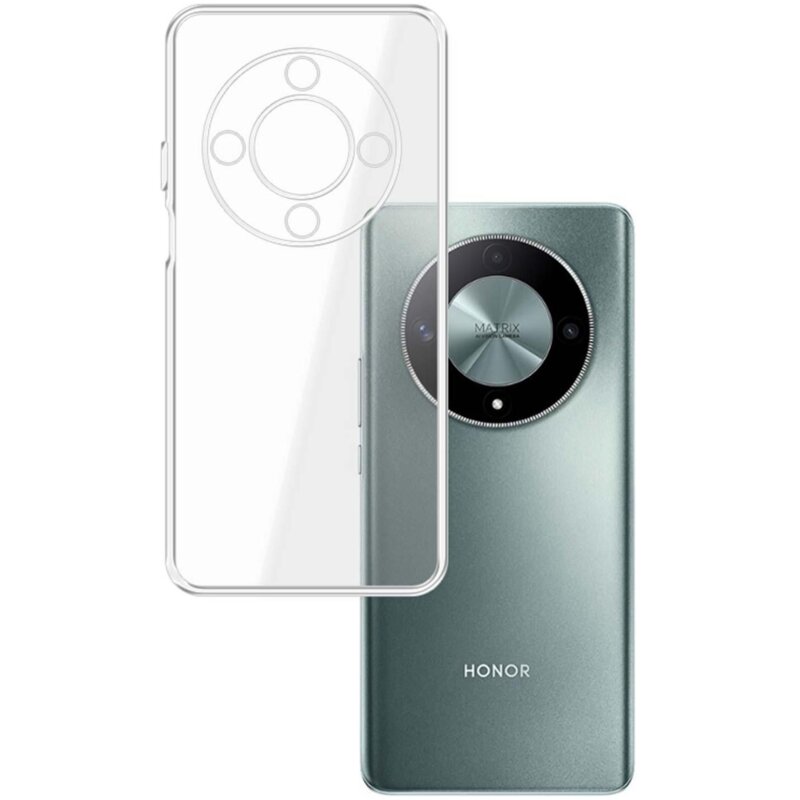 Etui 3MK Hardy Vision Case do Honor Magic 6 Lite 5G Przezroczysty