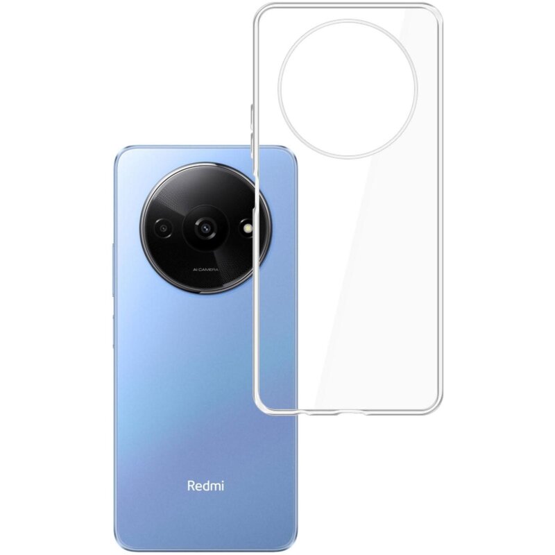 Etui 3MK Hardy Vision Case do Xiaomi Redmi A3 Przezroczysty