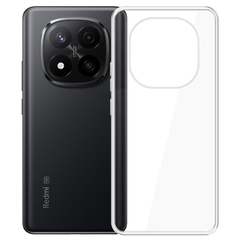 Etui 3MK Hardy Vision Case do Xiaomi Redmi Note 15 Pro+ 5G Przezroczysty