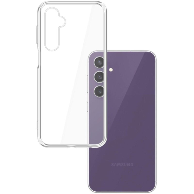 Etui 3MK Hardy Vision Case do Samsung Galaxy S23 FE Przezroczysty