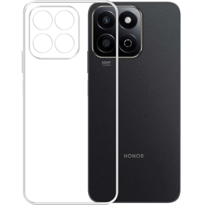 Etui 3MK Hardy Vision Case do Honor 200 Smart Przezroczysty