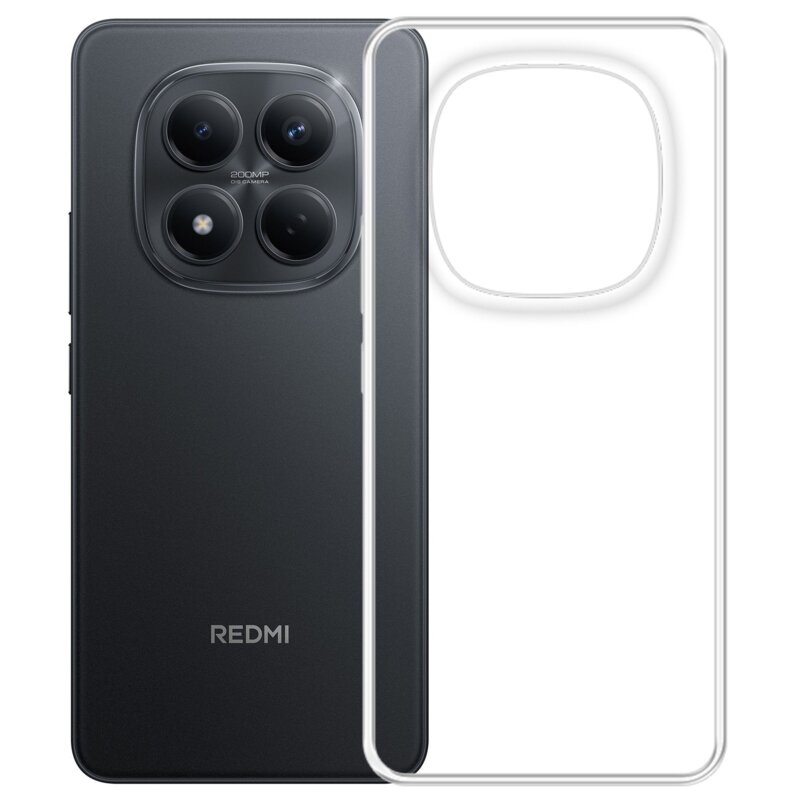 Etui 3MK Hardy Vision Case do Xiaomi Redmi Note 15 Pro 5G Przezroczysty