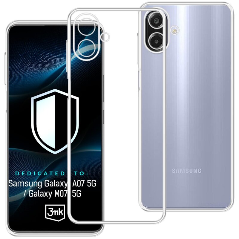 Etui 3MK Hardy Vision Case do Samsung Galaxy A07 5G/ Galaxy M07 5G Przezroczysty