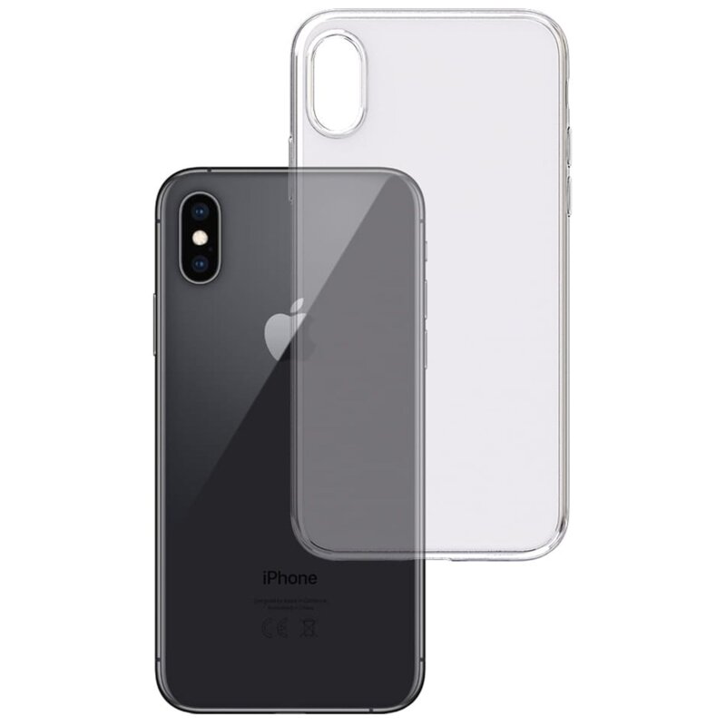 Etui 3MK Hardy Vision Case do Apple iPhone Xs Przezroczysty