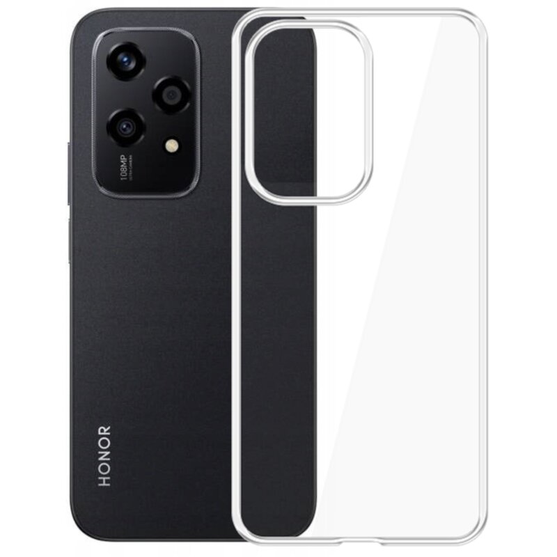 Etui 3MK Hardy Vision Case do Honor 200 Lite Przezroczysty