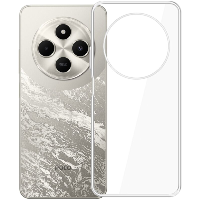 Etui 3MK Hardy Vision Case do Xioami Poco C75 Przezroczysty