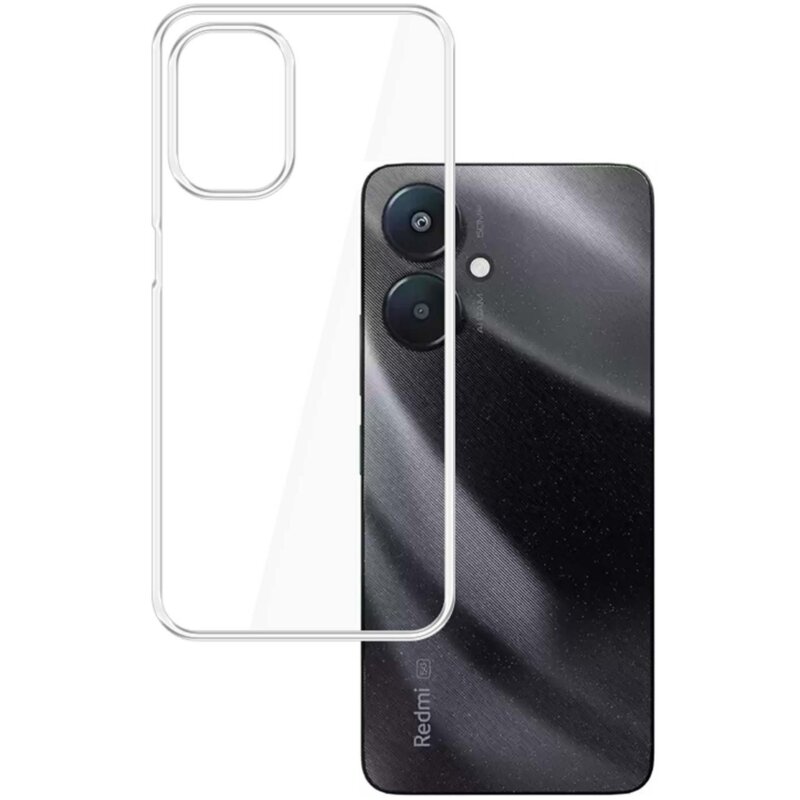 Etui 3MK Hardy Vision Case do Xiaomi Redmi 13C 5G Przezroczysty