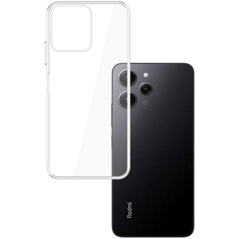 Etui 3MK Hardy Vision Case do Xiaomi Redmi 12 Przezroczysty