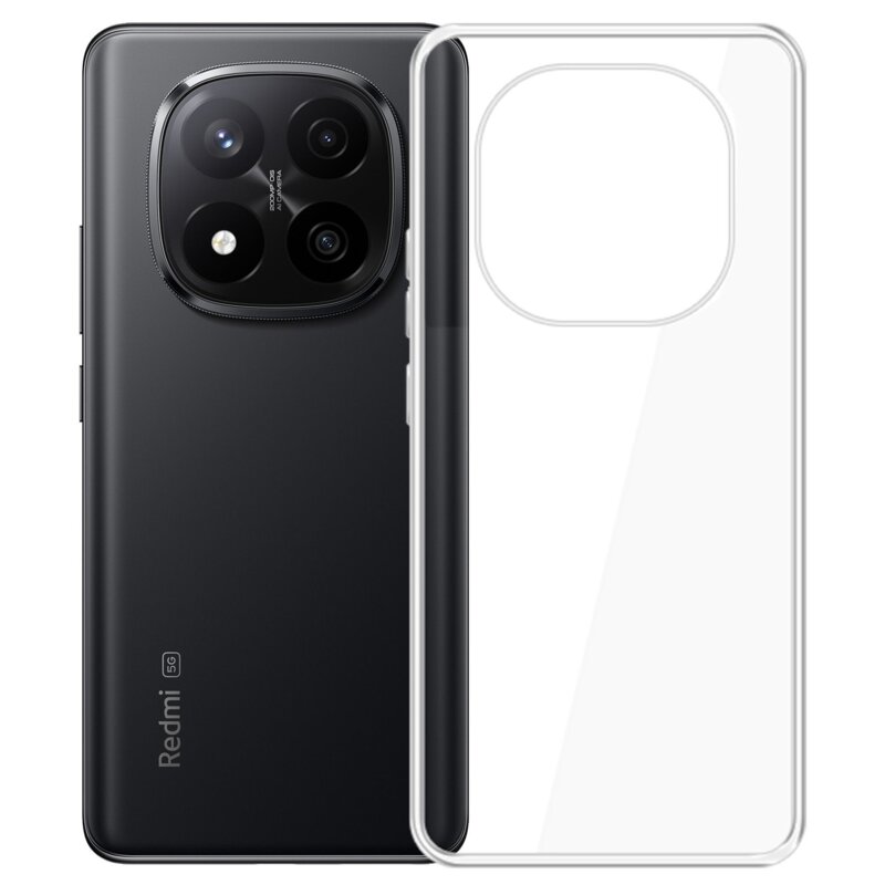 Etui 3MK Hardy Vision Case do Xiaomi Redmi Note 15 4G/5G Przezroczysty