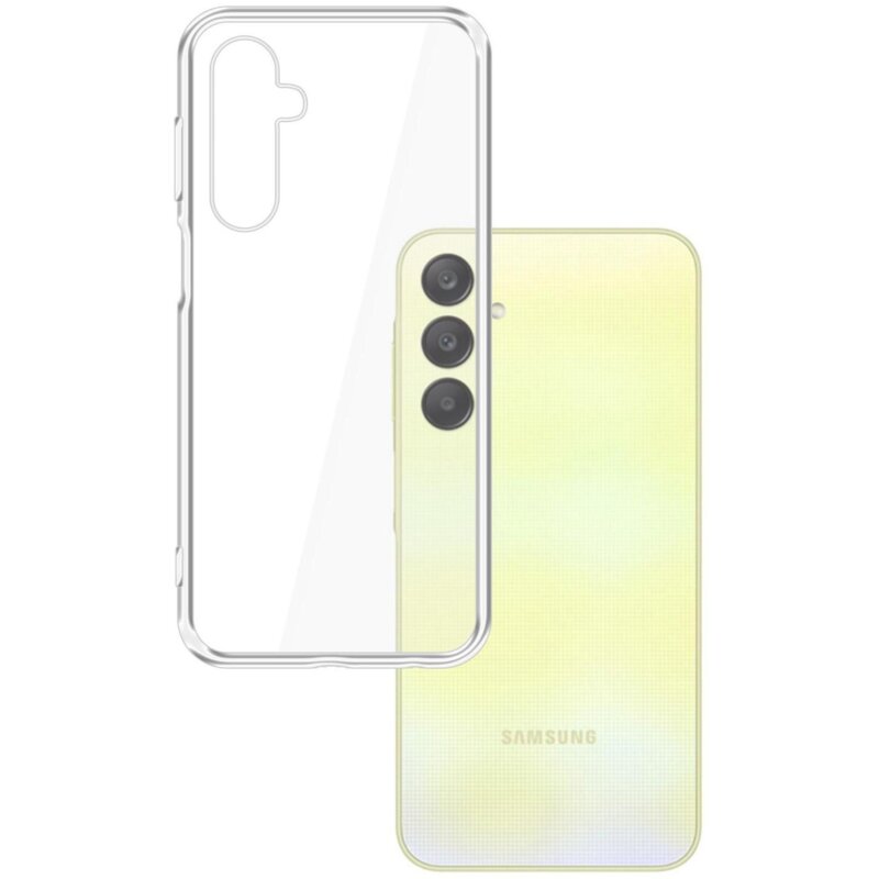 Etui 3MK Hardy Vision Case do Samsung Galaxy A25 5G Przezroczysty