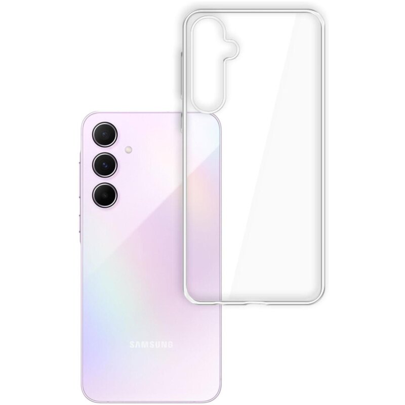 Etui 3MK Hardy Vision Case do Samsung Galaxy A55 5G Przezroczysty