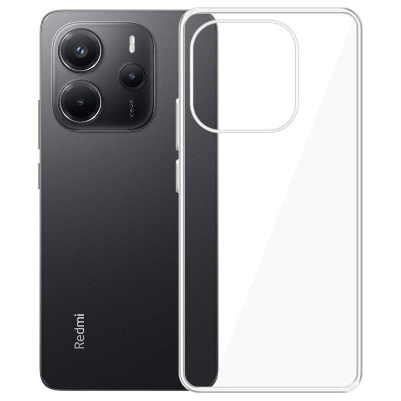 Etui 3MK Hardy Vision Case do Xiaomi Redmi Note 14 4G Przezroczysty