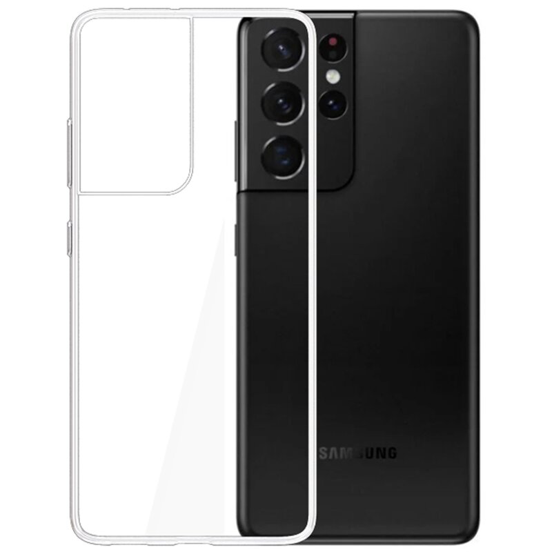 Etui 3MK Hardy Vision Case do Samsung Galaxy S21 Ultra 5G Przezroczysty