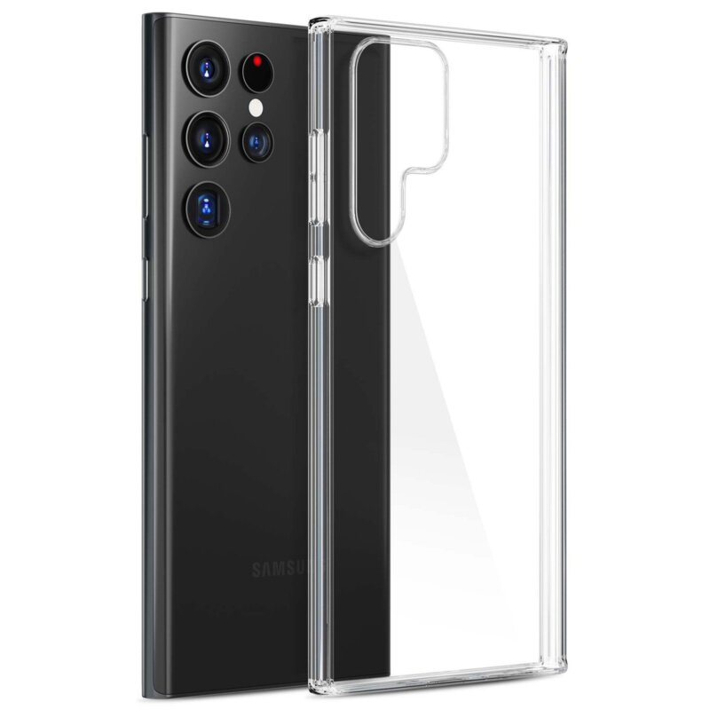 Etui 3MK Hardy Vision Case do Samsung Galaxy S22 Ultra 5G Przezroczysty