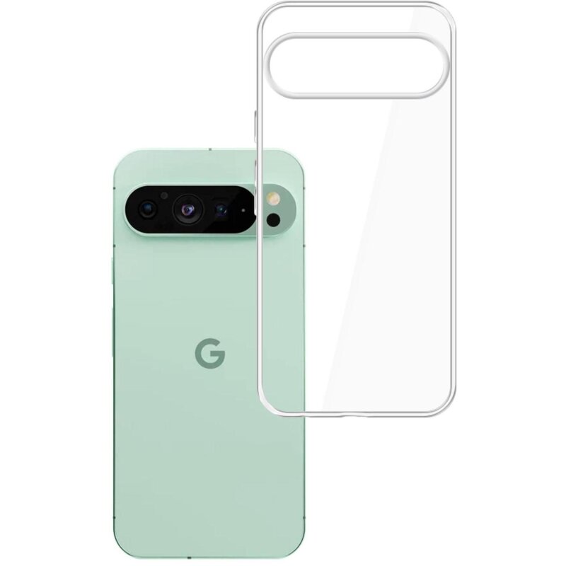 Etui 3MK Hardy Vision Case do Google Pixel 9/9 Pro Przezroczysty