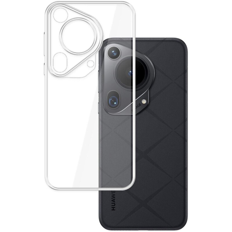 Etui 3MK Hardy Vision Case do Huawei Pura 70 Ultra Przezroczysty