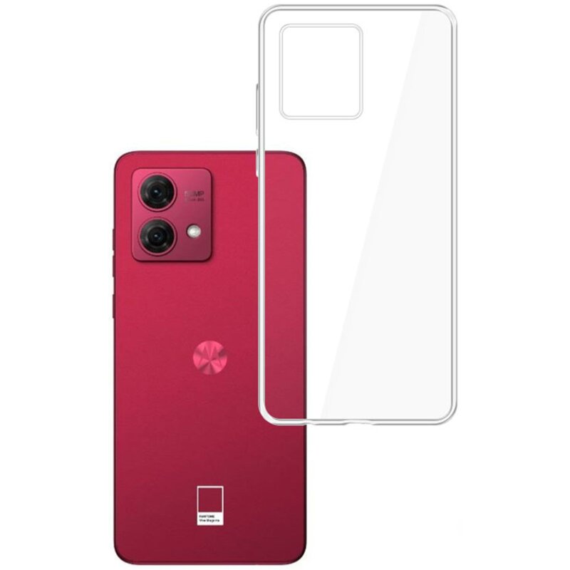 Etui 3MK Hardy Vision Case do Motorola Moto G84 5G Przezroczysty