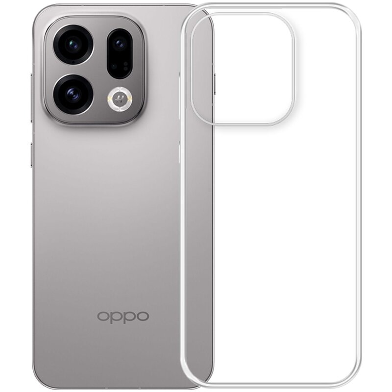 Etui 3MK Hardy Vision Case do Oppo Find X9 Przezroczysty