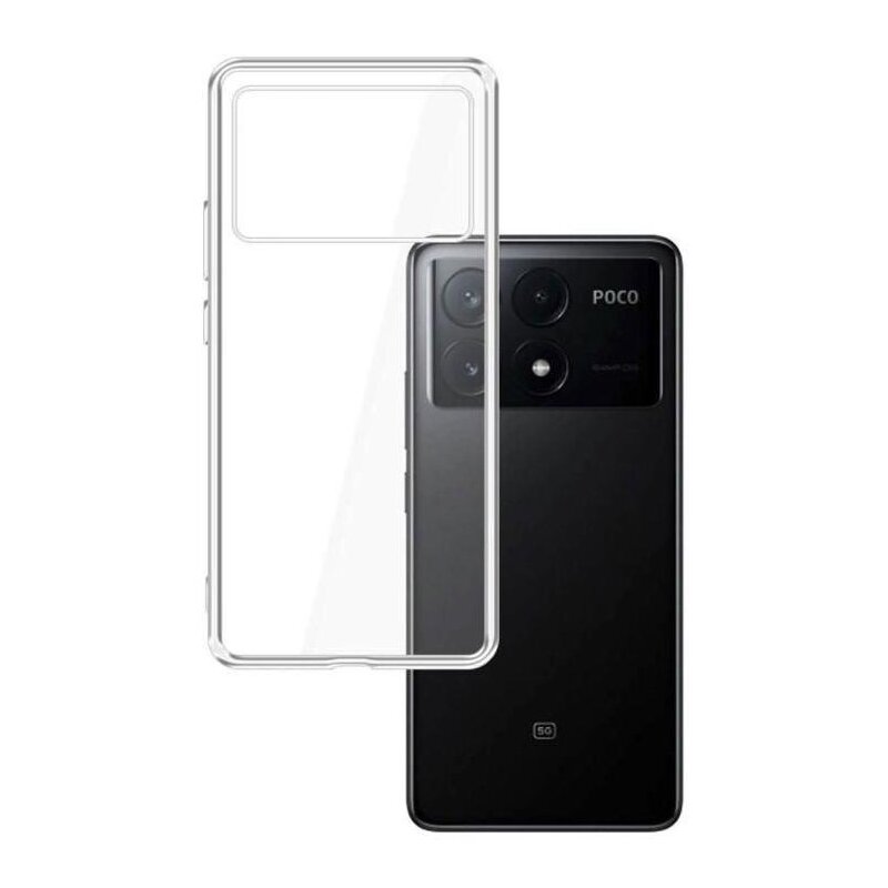 Etui 3MK Hardy Vision Case do Xiaomi Poco F6 Pro Przezroczysty