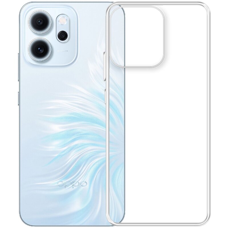 Etui 3MK Hardy Vision Case do Oppo Reno 14 F/14 FS 5G Przezroczysty
