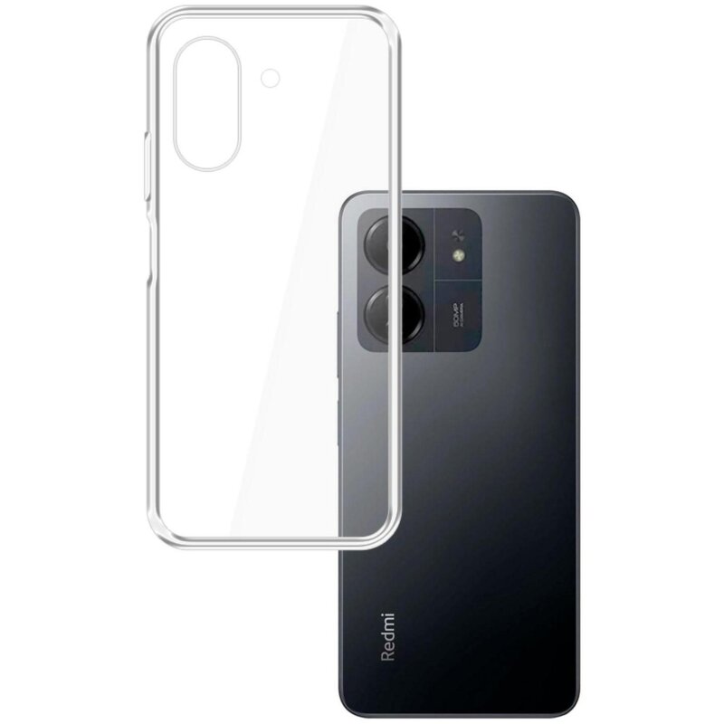 Etui 3MK Hardy Vision Case do Xiaomi Redmi 13C/Poco C65 Przezroczysty
