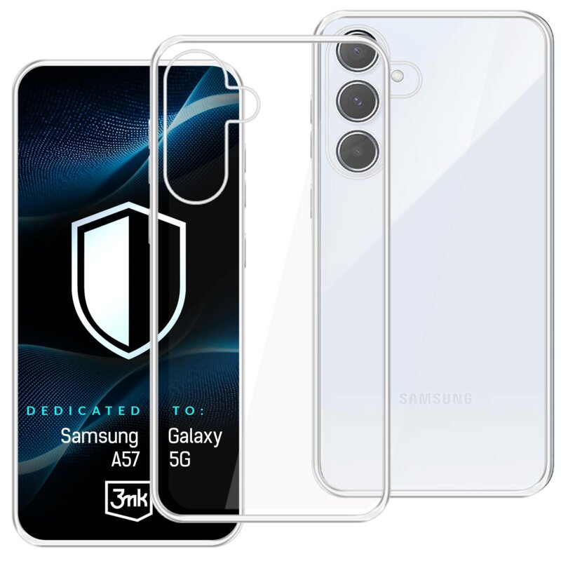 Etui 3MK Hardy Vision Case do Samsung Galaxy A57 Przezroczysty