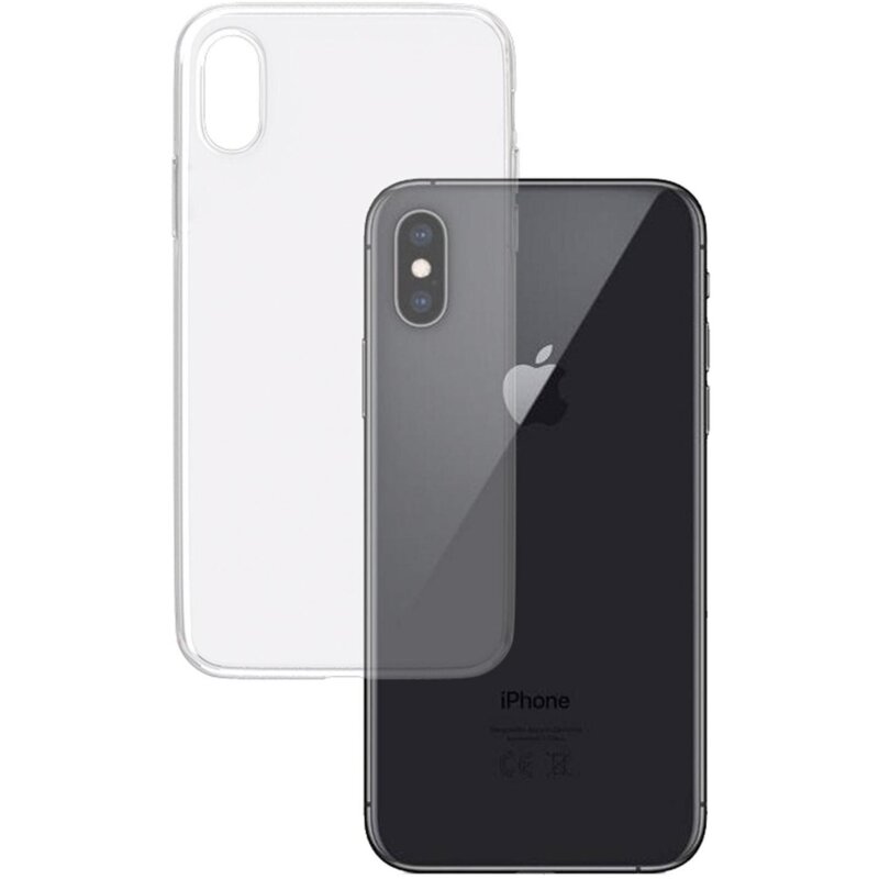 Etui 3MK Hardy Vision Case do Apple iPhone X Przezroczysty