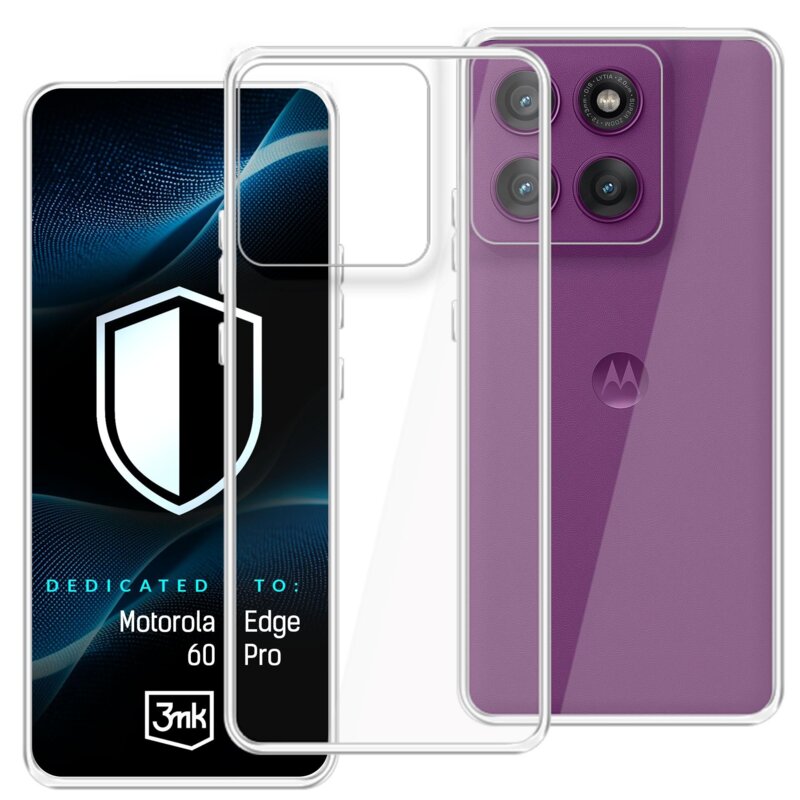 Etui 3MK Hardy Vision Case do Motorola Edge 60 Pro Przezroczysty