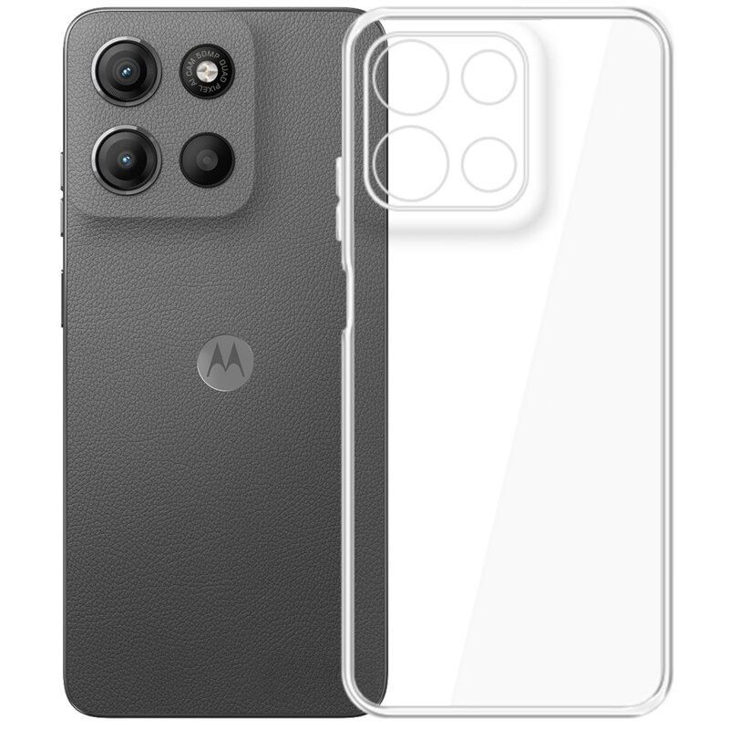 Etui 3MK Hardy Vision Case do Motorola Moto G15/Moto G15 Power Przezroczysty