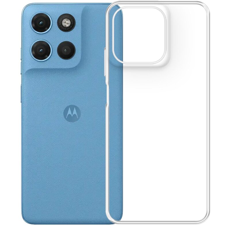 Etui 3MK Hardy Vision Case do Motorola Moto G17/Moto G17 Power Przezroczysty