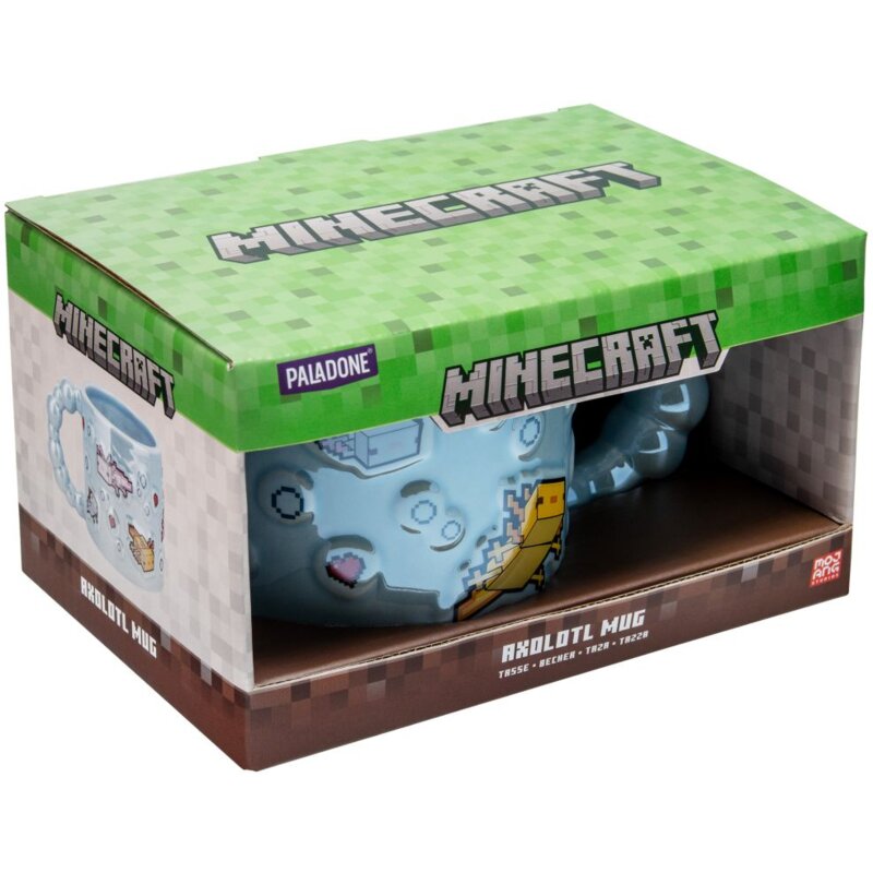 Kubek PALADONE Minecraft 3D Axolotl