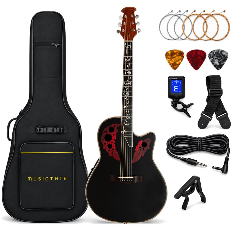 Gitara elektroakustyczna MUSICMATE MM-G50-B AmberPhoenix