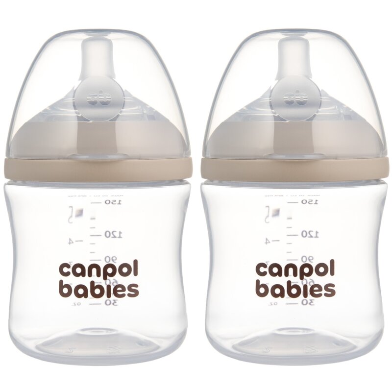 Butelka CANPOL BABIES Natural Shape 150 ml (2 sztuki)