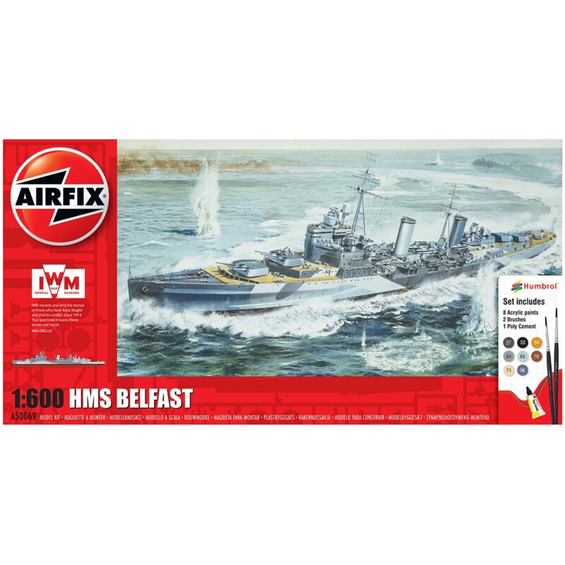 Airfix Gift Set Okręt HMS Belfast
