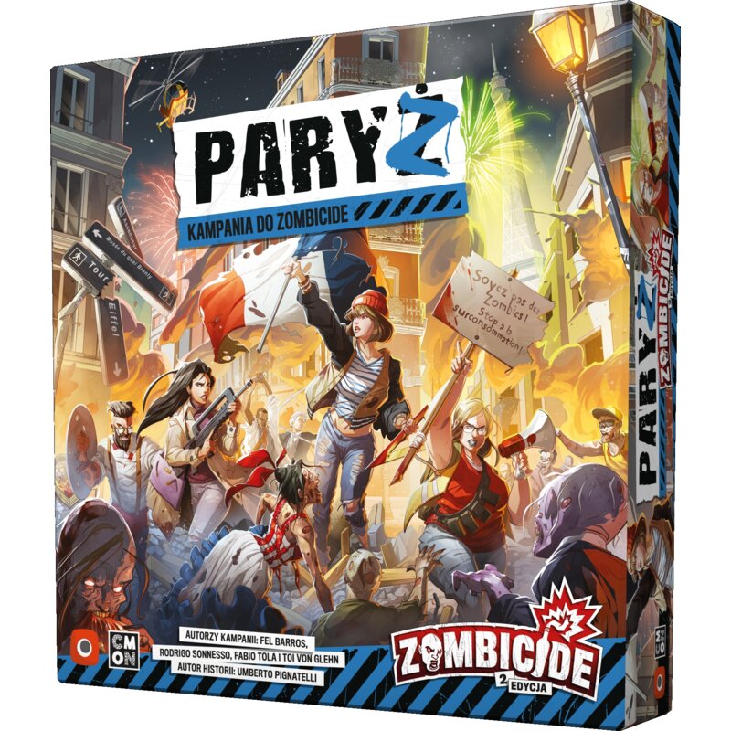 Gra planszowa PORTAL GAMES Zombicide: Paryż