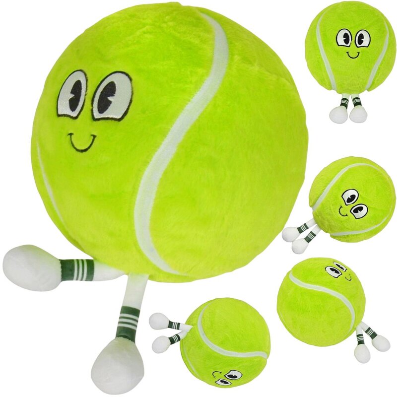 Piłka do zabawy XQMAX Emoji Tenisowa z Nóżkami Zielony