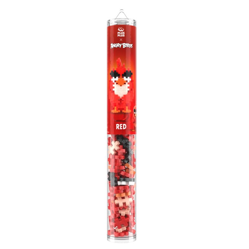 Klocki plastikowe PLUS-PLUS Tuba Angry Birds Czerwony 014-4428