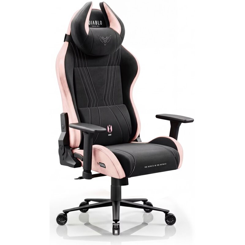 Fotel gamingowy DIABLO CHAIRS X-Horn 2.0 Normal Size Czarno-różowy