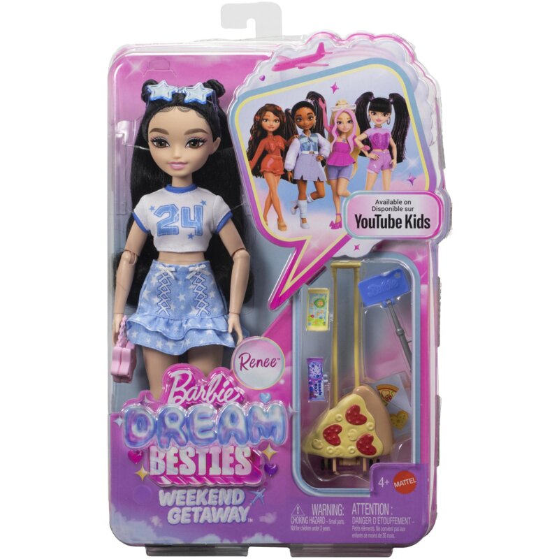 Lalka Barbie Dream Besties Renee Weekendowy Wyjazd JMV19