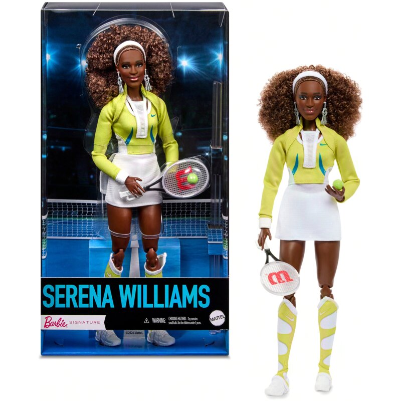Lalka Barbie Signature Role Models Serena Williams JJX58