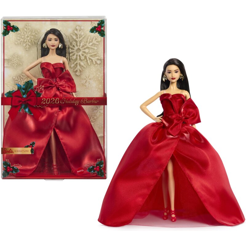 Lalka Barbie Signature Świąteczna JJX68