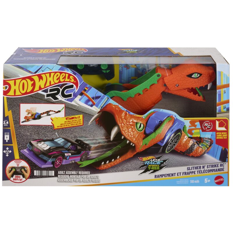 Mechaniczny wąż Hot Wheels Let's Race Slither 'N Strike RC JGD11