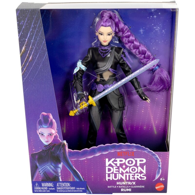 Figurka MATTEL K-Pop Demon Hunters Hunter X Rumi JRW19